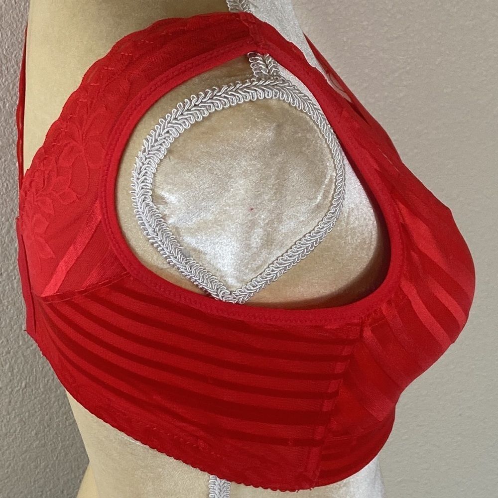 New Top Moda Red Size 38C - Picture 4 of 10